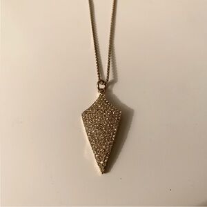 Express Gold Tone Arrow Necklace